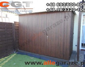 Domek ogrodowy orzech 3x2 standardowy 
