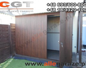 Domek ogrodowy orzech 3x2 standardowy 